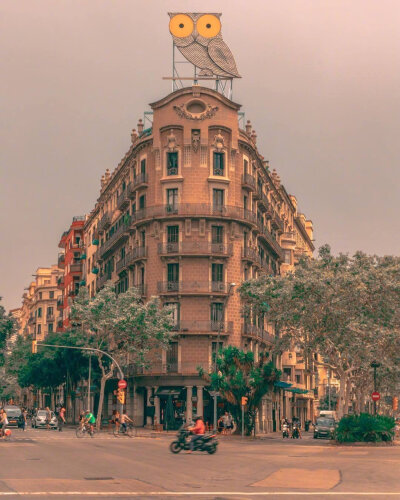 欧洲的复古风街景