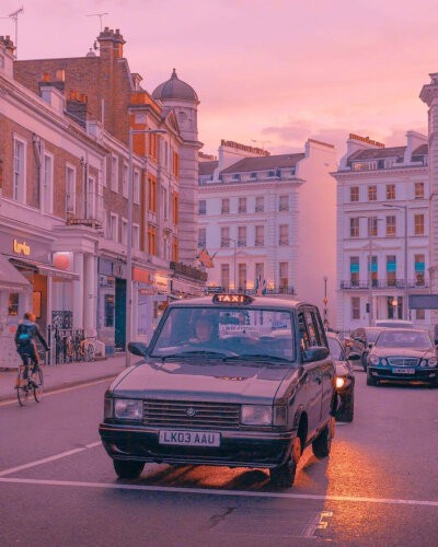 欧洲的复古风街景