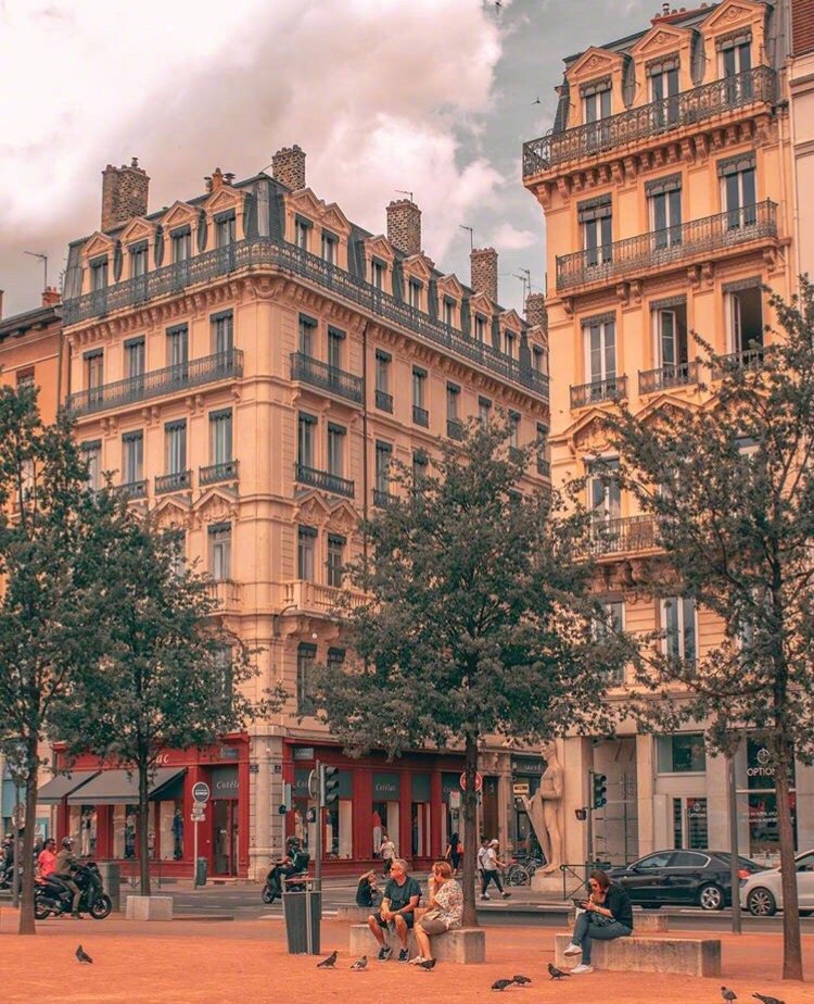 欧洲的复古风街景