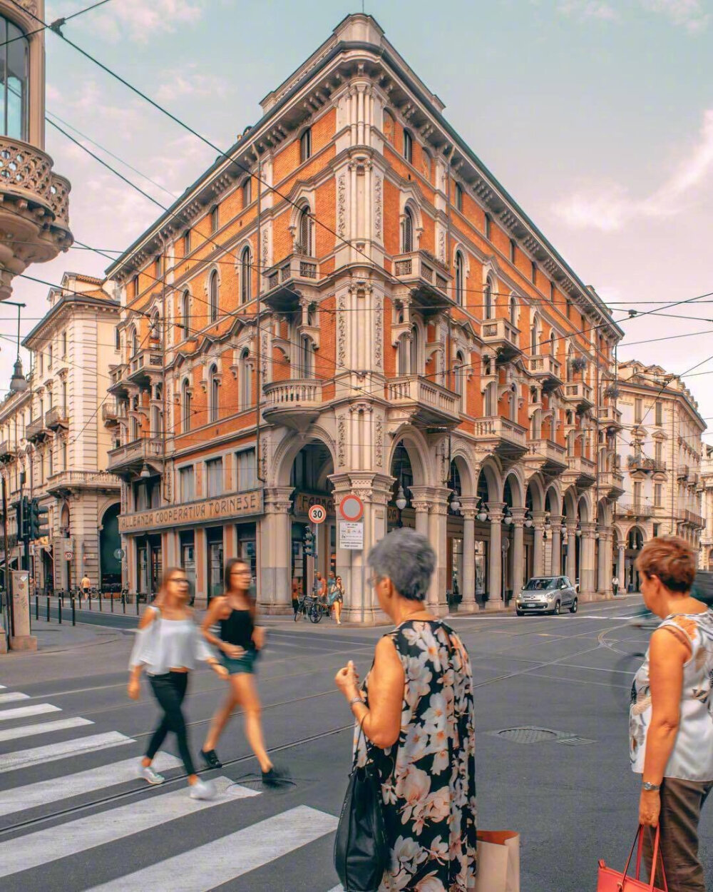 欧洲的复古风街景