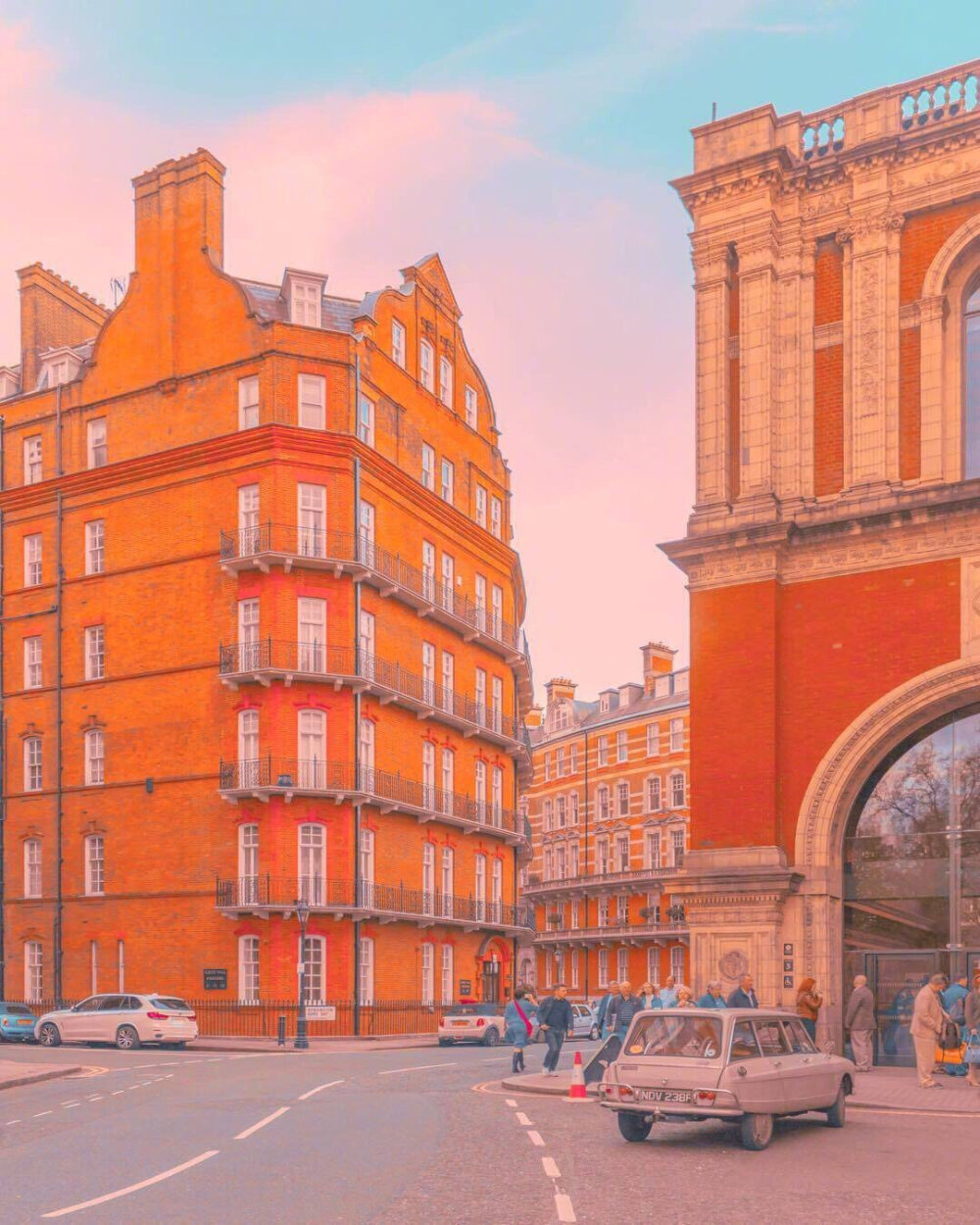 欧洲的复古风街景