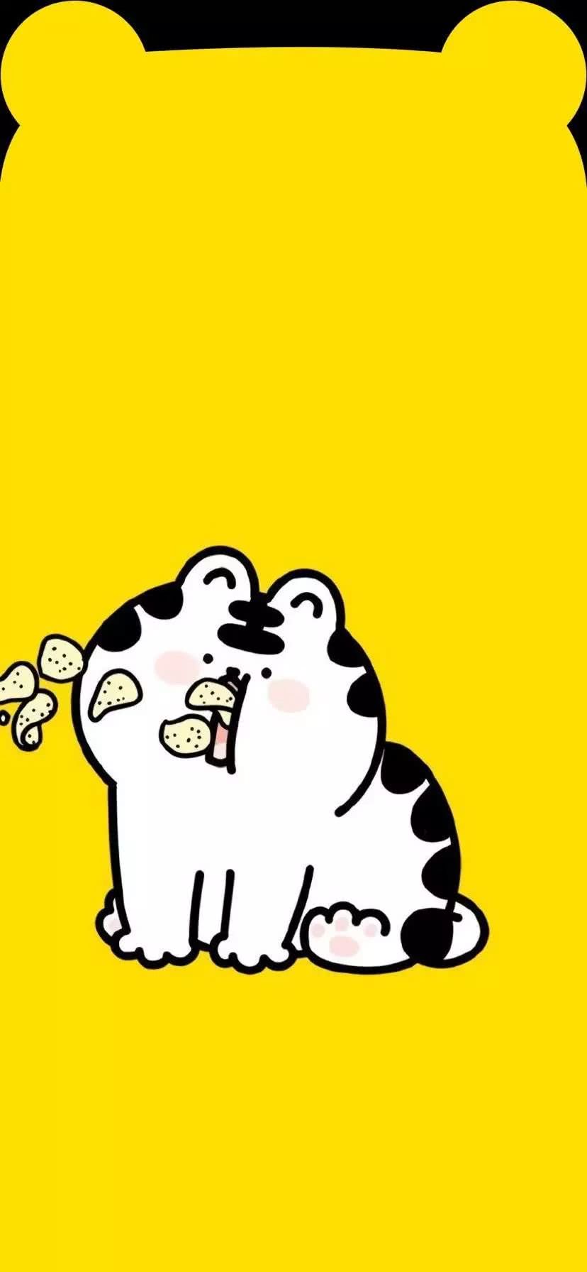 熊耳朵全面屏壁纸