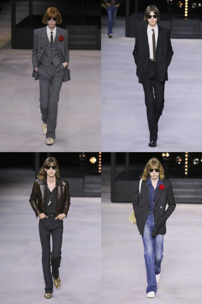 CELINE Menswear S/S 2020 # 窄身复古，时髦男孩儿