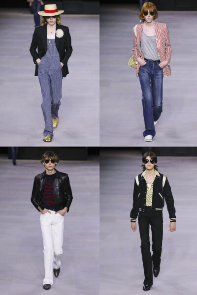 CELINE Menswear S/S 2020 # 窄身复古，时髦男孩儿