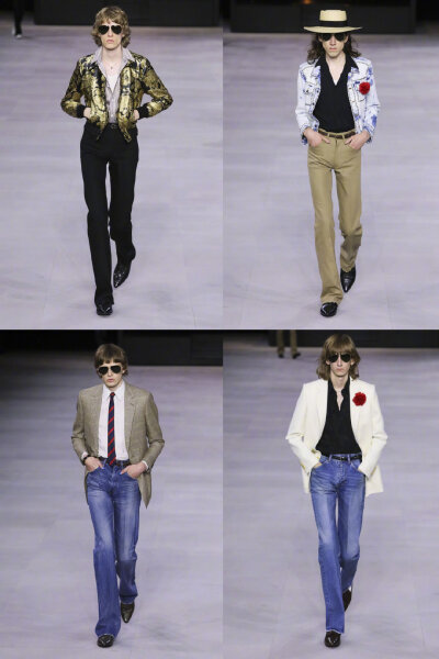 CELINE Menswear S/S 2020 # 窄身复古，时髦男孩儿