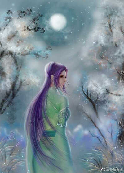 画师手里的云韵