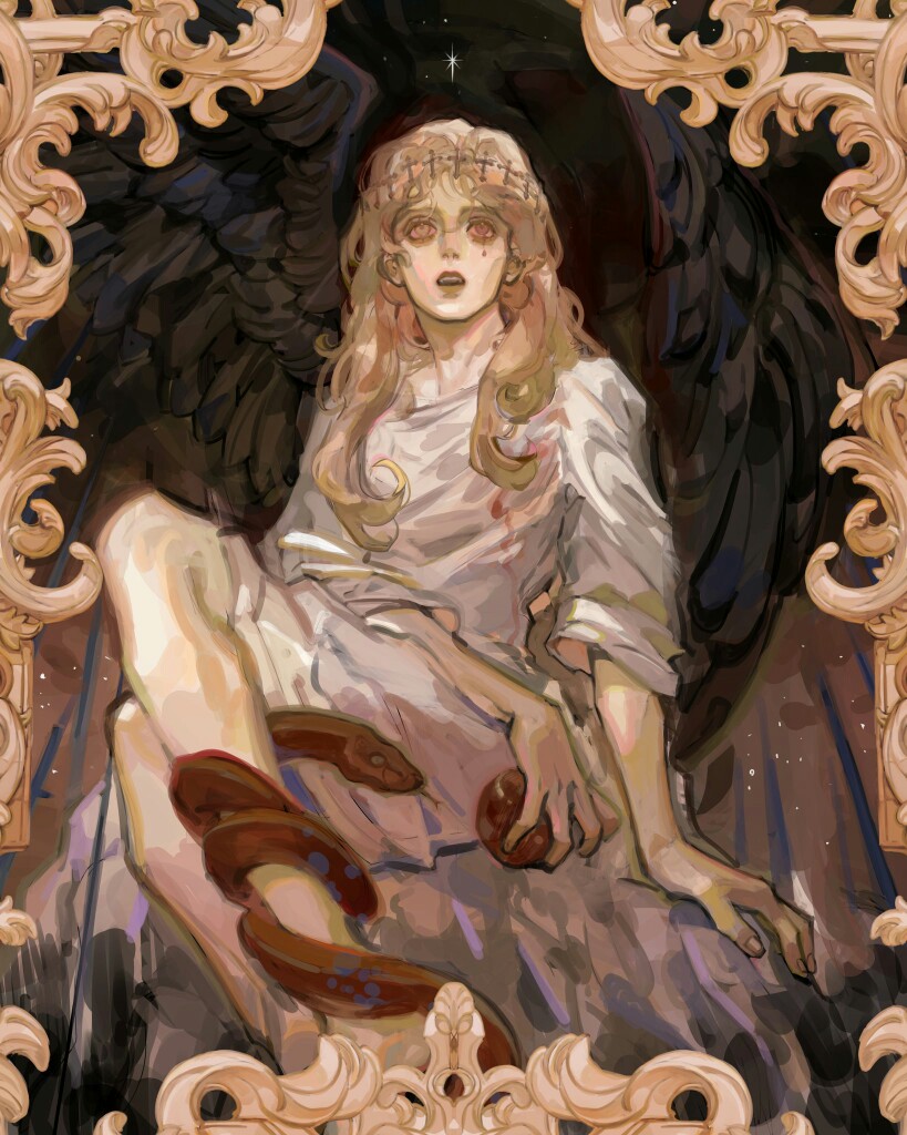 CG ACG 插画 厚涂