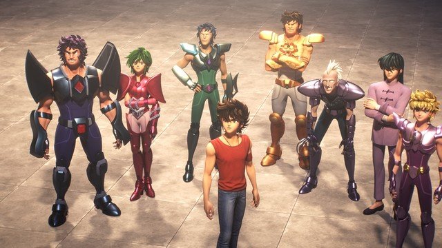 『圣斗士星矢』CG重制版先行画面公开、7月19日Netflix独家上线星矢：森田成一紫龙：樱井孝宏冰河：三浦祥朗瞬：佐藤聪美一辉：小西克幸城户纱织：折笠富美子辰巳：江川央生主题歌：The Struts「PEGASUS SEIYA」※「天马座幻想」英文版舞台为现代，瞬性别设定为女性原作：车田正美監督：芦野芳晴Story Editor：Eugene Son人设：西位輝実圣衣设计：冈崎能士动画制作：东映动画『圣斗士星矢 黄道十二宫战士』从银河战争篇至白银圣斗士篇、共12话