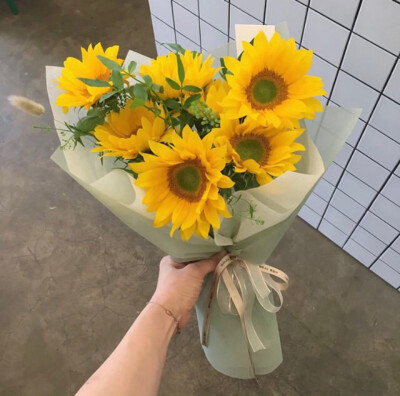 向日葵花束