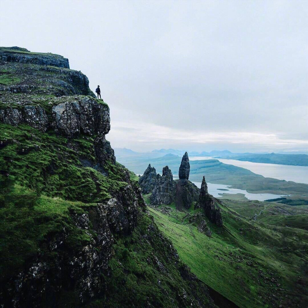 英国苏格兰丨高地Highland&amp;天空岛Old Man of Storr全英国离天空最近的地方