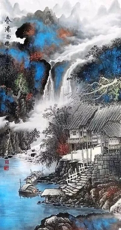 国画景物