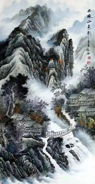 国画景物