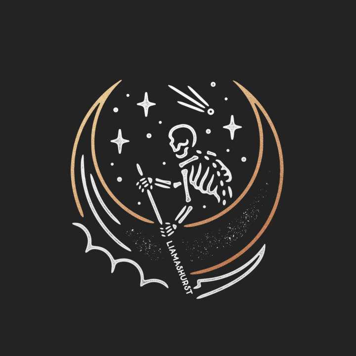 伦敦平面设计师Liam Ashurst 用单线条创作的图案