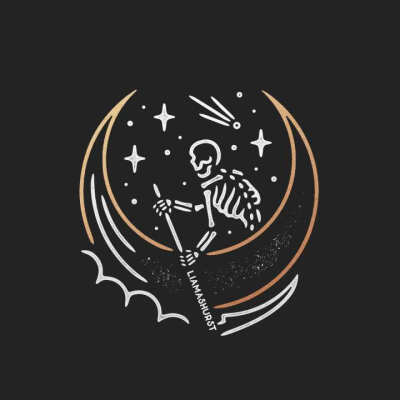 伦敦平面设计师Liam Ashurst 用单线条创作的图案