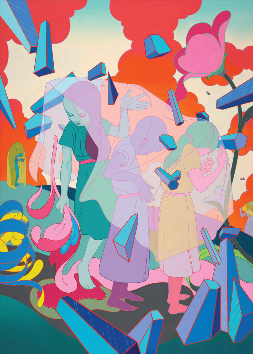 来自插画师 james jean 绘画作品 | www.jamesjean.com