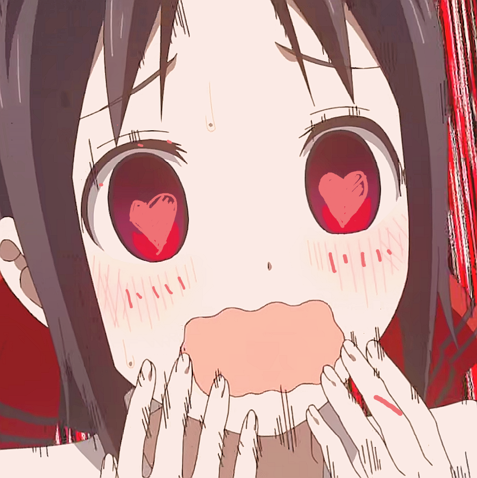 公子蕾866 中意动漫头像 b站自截调色 藤原/辉夜 番名《辉夜大小姐