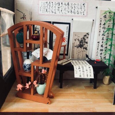 DIY手工制作小屋 古风