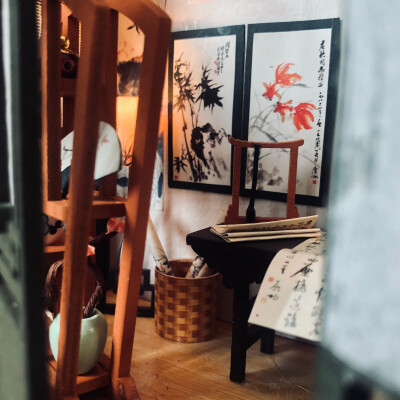 DIY手工制作小屋 古风