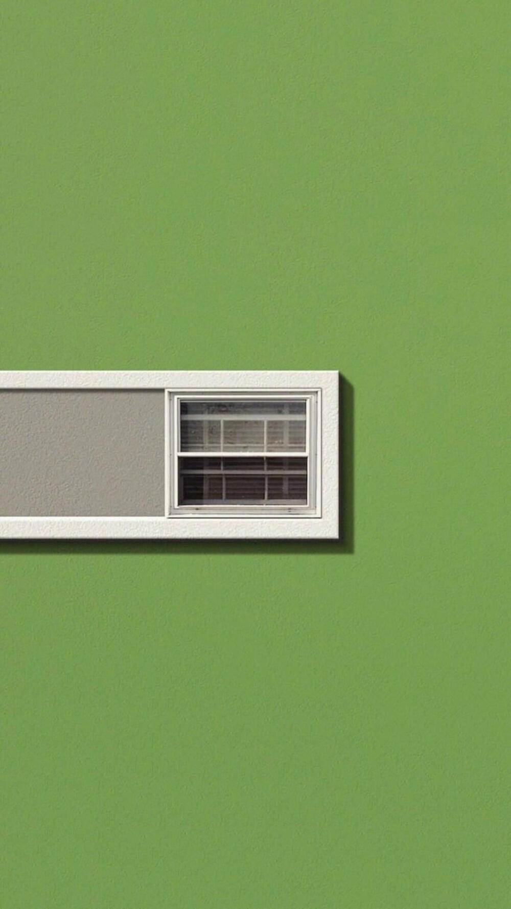绿色系壁纸♡一扇窗。