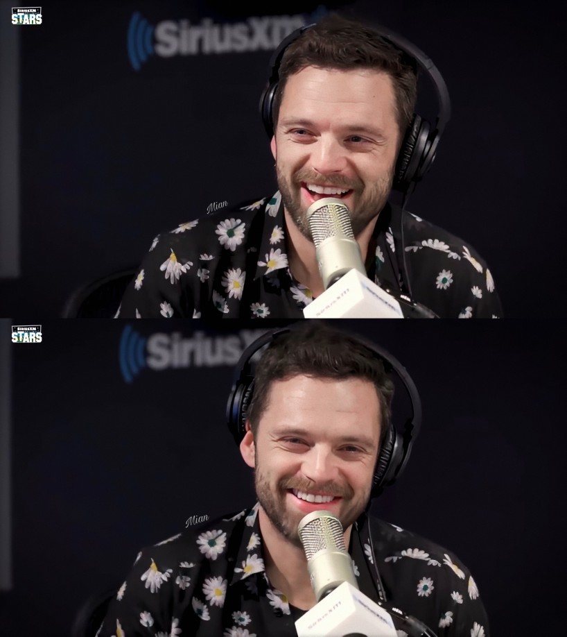 Sebastian Stan!
罗马尼亚大甜心！！！❤️❤️