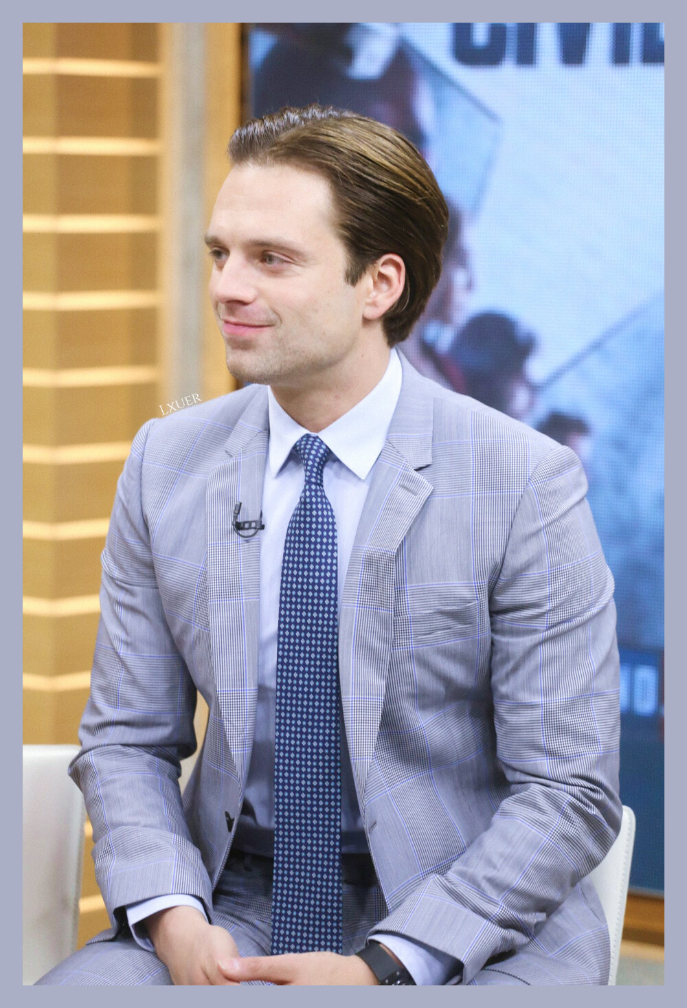 Sebastian Stan!
罗马尼亚大甜心！！！❤️❤️