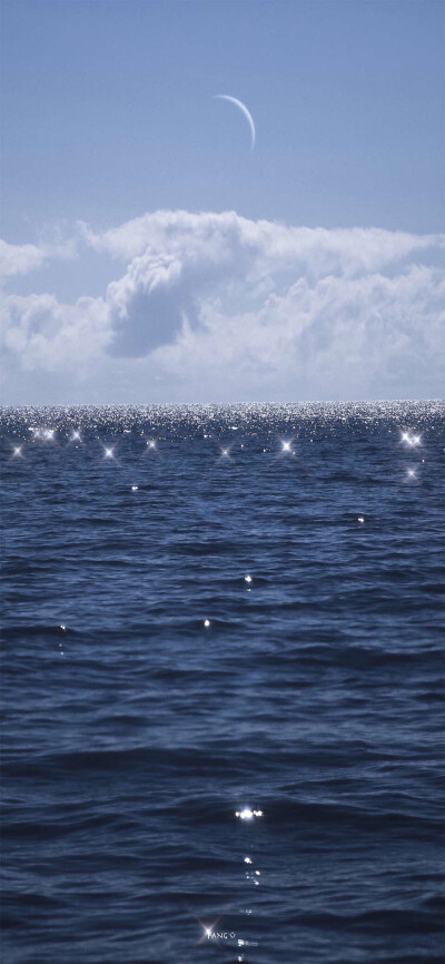风景 风格 海边 天空 壁纸#兔婂