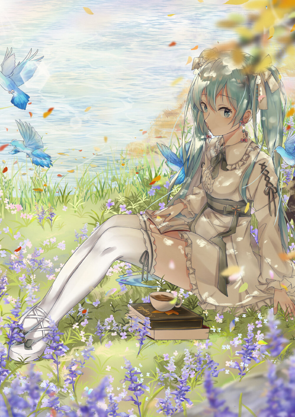  illust_id=75472145 #VOCALOID# #初音ミク# #ミクさんマジ天使# #花# #ふつくしい# #葉っぱ#
「▌Fairytale」/「白崎」的插画 [pixiv]
