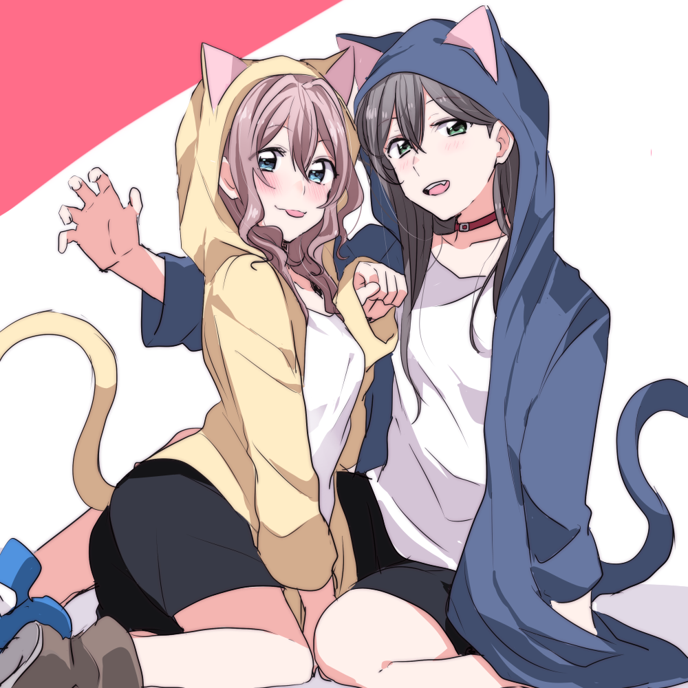 ちゃつぼp站二次元插画少女动漫bangdream山吹沙绫花园多惠id3871797