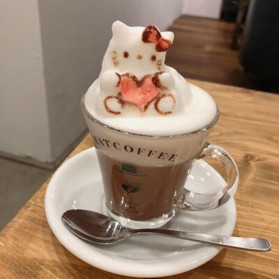 HATCOFFEE ?? 3D立體拿鐵咖啡店#日本少女心探店# 日本淺草 ? 蔵前的立體拿鐵咖啡專門店，店長是咖啡藝術家松野浩平 6月份眾籌成功開店！特色是店長獨創(chuàng)的立體拉花，超多卡通形象，軟乎乎 ，太可愛了。[胖丁微…