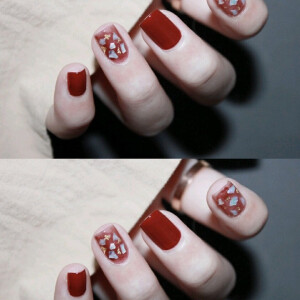 红色浪味仙 黑皮做这个超显白！！  试试！！
车厘子红色是一个非常百搭的颜色!
对黑皮灰常灰常友好
强烈建议如果选不下来可以选车厘子红色
绝对不会出错的一个色系