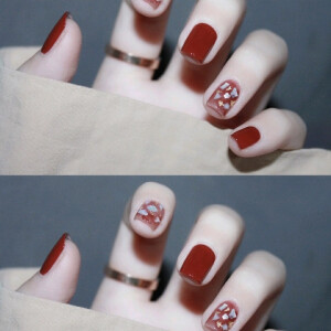 红色浪味仙 黑皮做这个超显白！！  试试！！
车厘子红色是一个非常百搭的颜色!
对黑皮灰常灰常友好
强烈建议如果选不下来可以选车厘子红色
绝对不会出错的一个色系