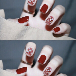 红色浪味仙 黑皮做这个超显白！！  试试！！
车厘子红色是一个非常百搭的颜色!
对黑皮灰常灰常友好
强烈建议如果选不下来可以选车厘子红色
绝对不会出错的一个色系