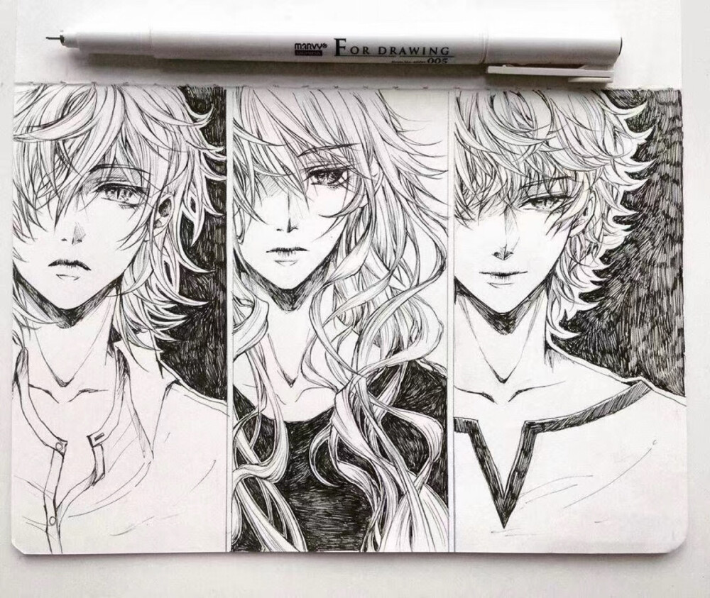 画师 BizzyBin 笔下的铅笔画
ins：bizzybiin