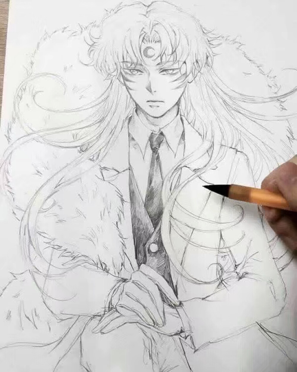 画师 BizzyBin 笔下的铅笔画
ins：bizzybiin