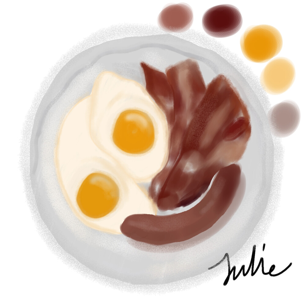 Julie的绘画记录册