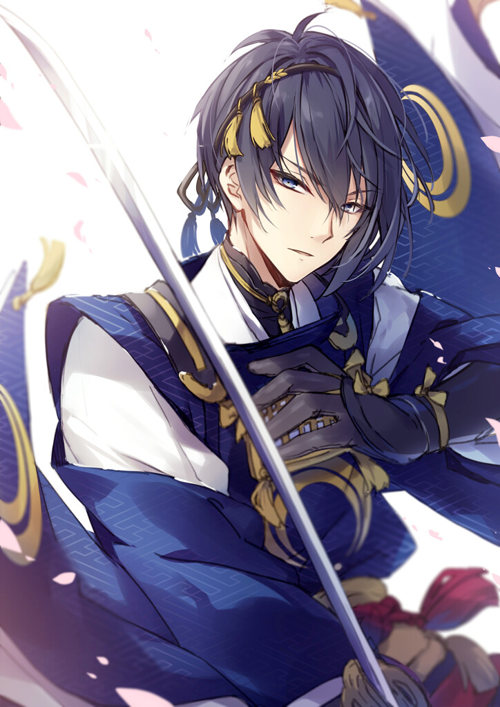 刀剑乱舞# 太刀 铭三条 三日月宗近