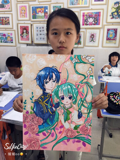 媛媛学生动漫作品