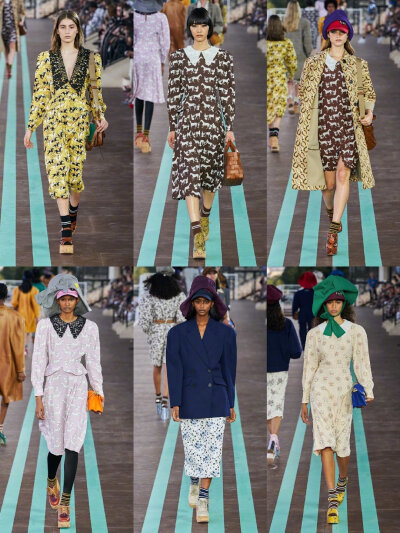 MiuMiu Cruise S/S 2020 ‖ 复古姿态，时髦漂亮