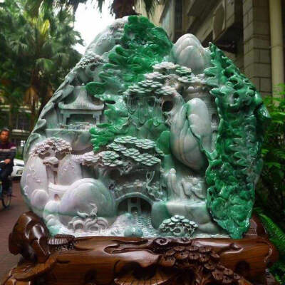 翡翠雕刻作品鉴赏