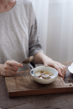 蜜豆石花糖水