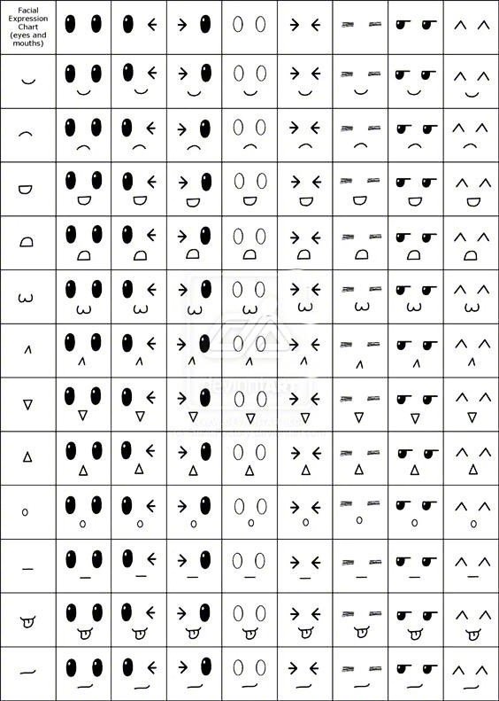 1000个手绘小表情，手帐必备素材