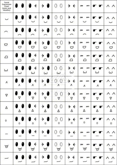 1000个手绘小表情，手帐必备素材