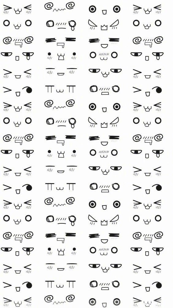 1000个手绘小表情，手帐必备素材