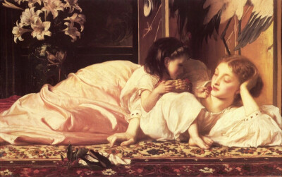 Mother and Child, Frederic Leighton [英国]
最深的爱，原来是放手 。
我会永远记得，你如何教我变成自己。