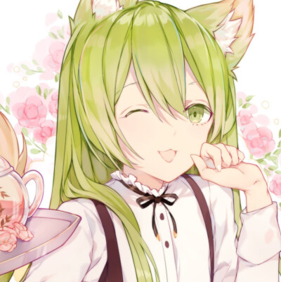 动漫 二次 女头 小清新 （自切