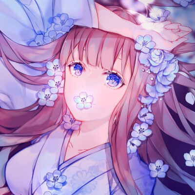 动漫 二次 女头 小清新 （自切