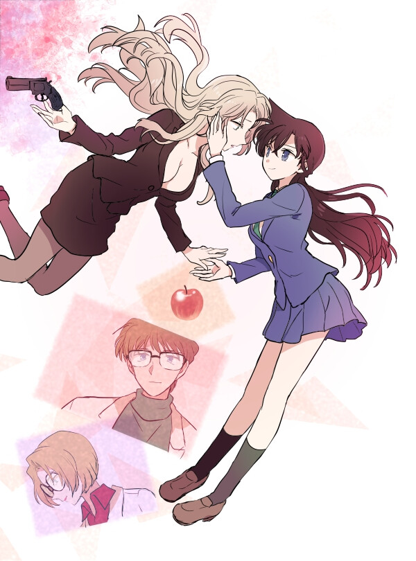 名侦探柯南贝兰贝尔摩德毛利兰p站秋吉