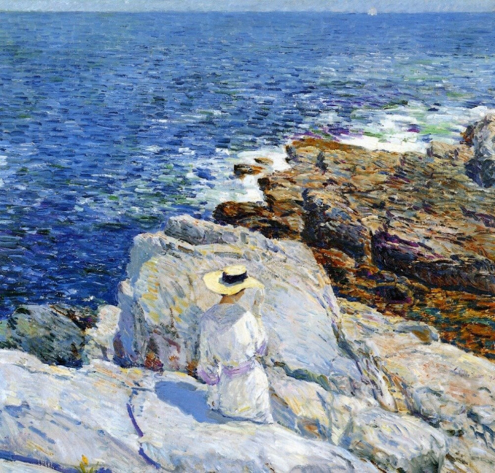 海 | 美国印象派画家Childe Hassam(1859-1935) ​​​