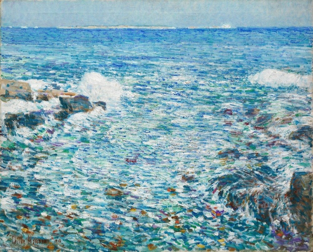 海 | 美国印象派画家Childe Hassam(1859-1935) ​​​