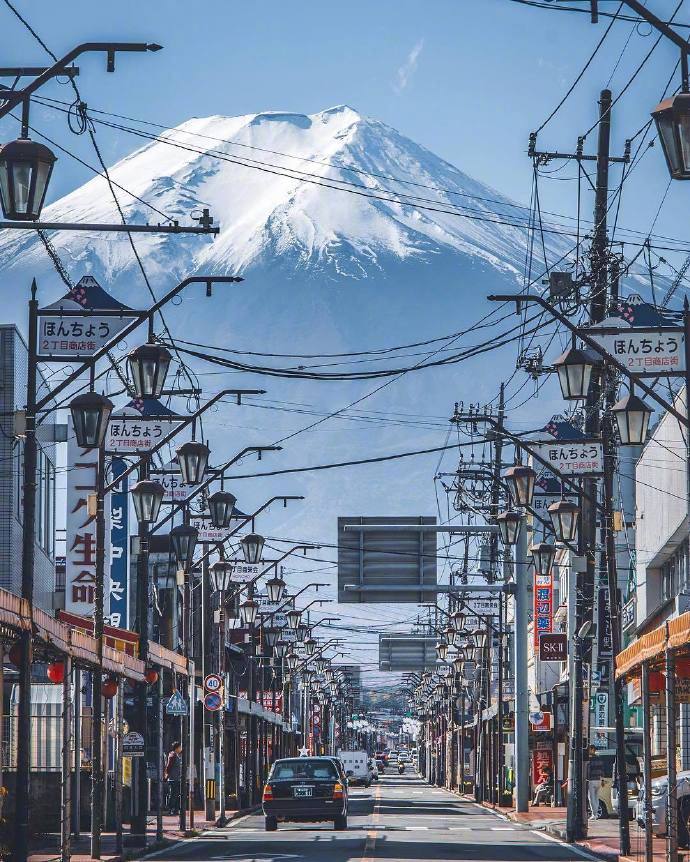 日本城市风景旅行